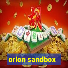 orion sandbox