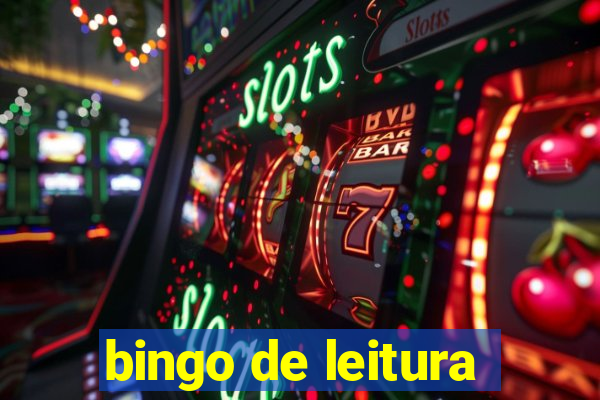 bingo de leitura