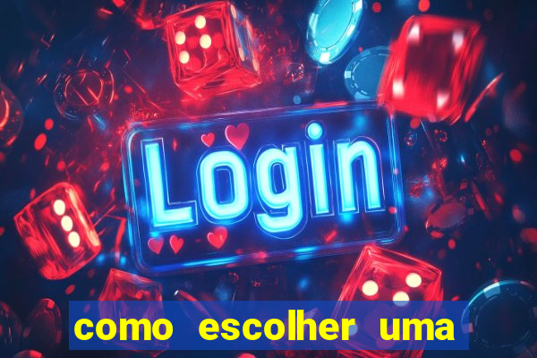 como escolher uma boa cartela de bingo