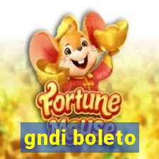 gndi boleto