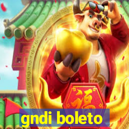 gndi boleto