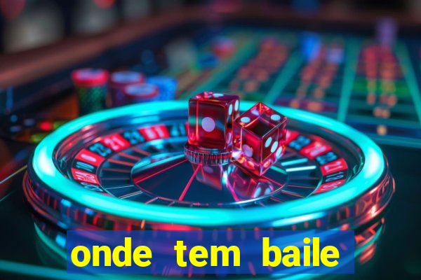 onde tem baile hoje em joinville