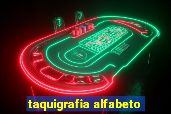 taquigrafia alfabeto