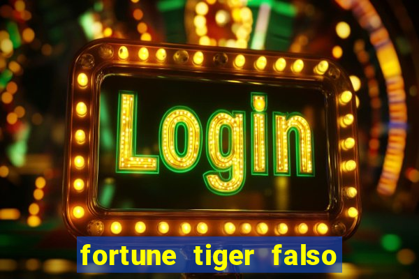 fortune tiger falso para brincar