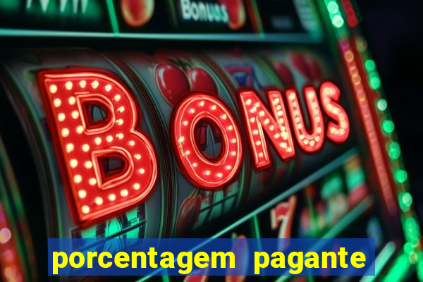 porcentagem pagante slots pg