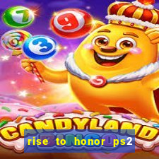 rise to honor ps2 iso pt br