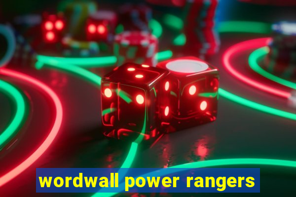 wordwall power rangers