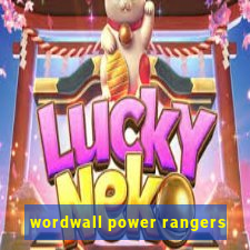 wordwall power rangers