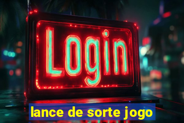 lance de sorte jogo