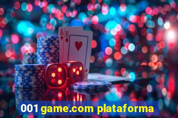 001 game.com plataforma