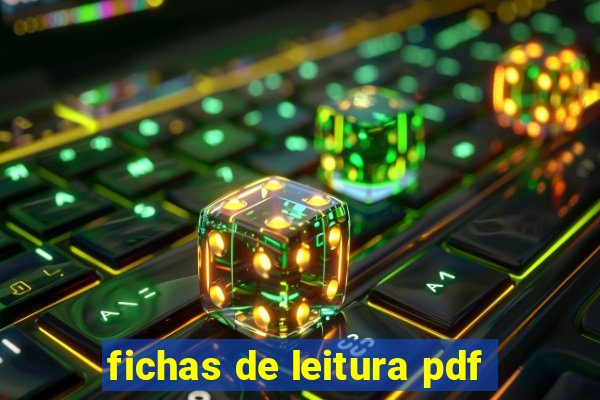 fichas de leitura pdf