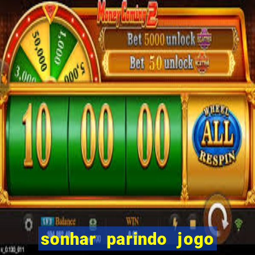 sonhar parindo jogo do bicho