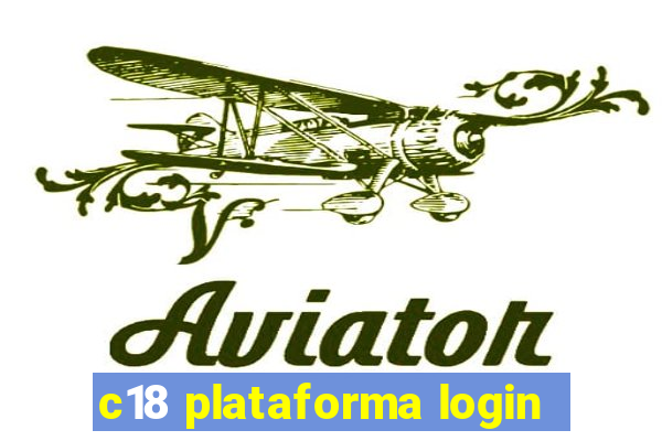 c18 plataforma login