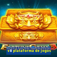 v8 plataforma de jogos