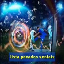 lista pecados veniais