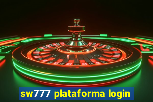 sw777 plataforma login