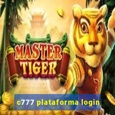 c777 plataforma login