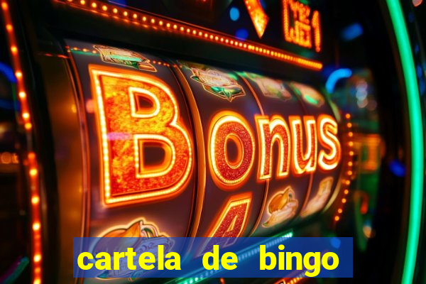 cartela de bingo 75 para imprimir