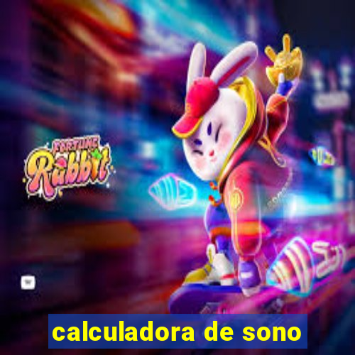 calculadora de sono