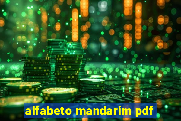 alfabeto mandarim pdf