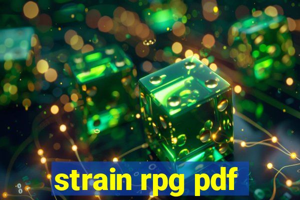 strain rpg pdf