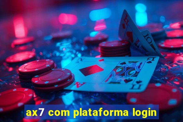 ax7 com plataforma login