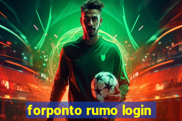 forponto rumo login