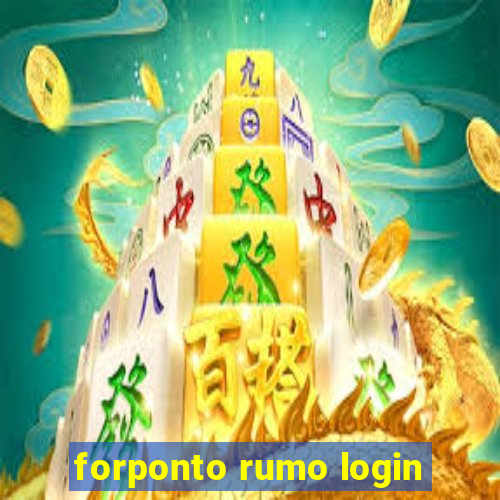 forponto rumo login