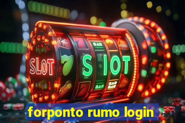 forponto rumo login