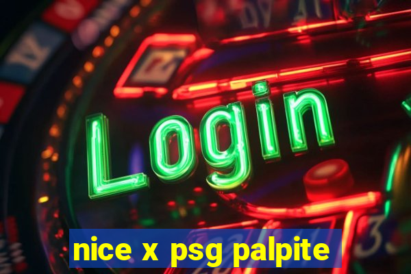 nice x psg palpite