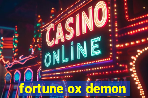 fortune ox demon