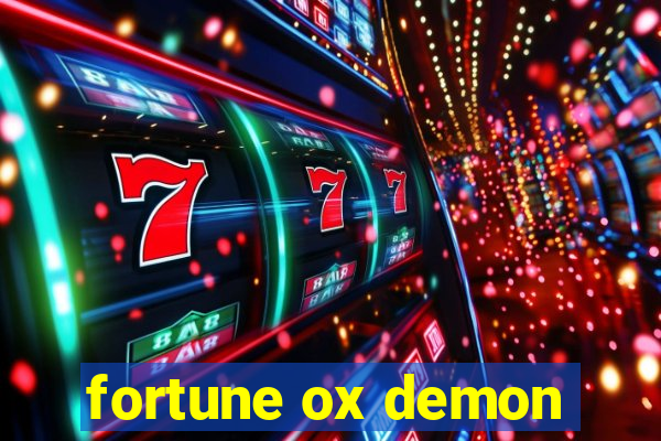 fortune ox demon