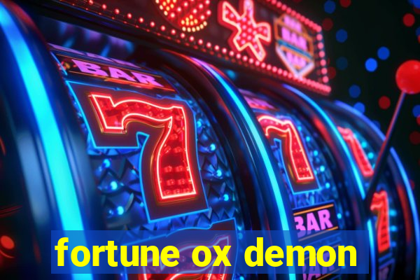 fortune ox demon