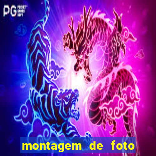 montagem de foto com simbolo do flamengo