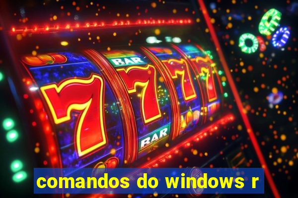 comandos do windows r