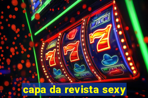 capa da revista sexy