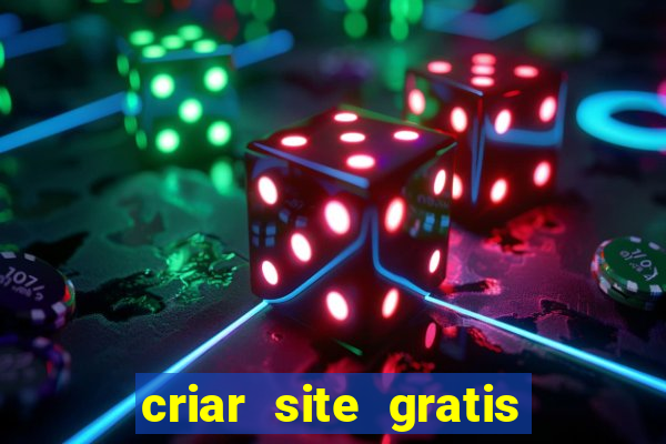 criar site gratis de jogos