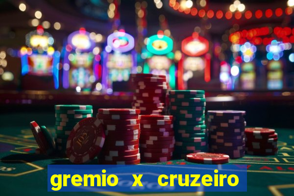 gremio x cruzeiro ao vivo hd