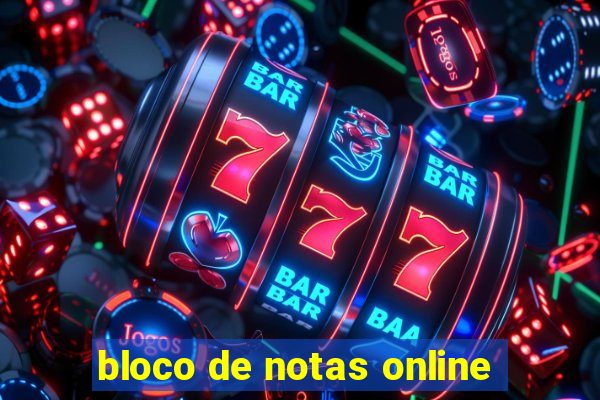 bloco de notas online