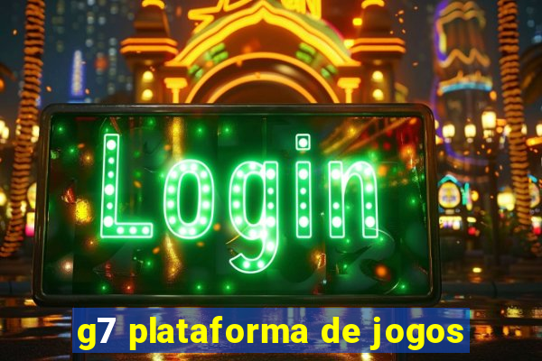 g7 plataforma de jogos