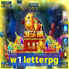 w1 letterpg