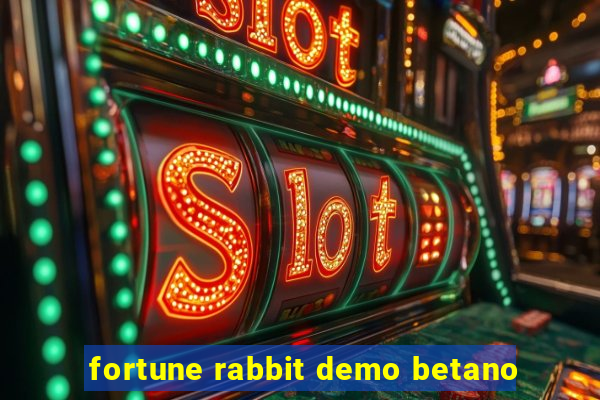 fortune rabbit demo betano