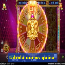 tabela cores quina