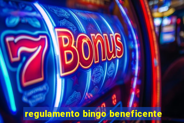 regulamento bingo beneficente