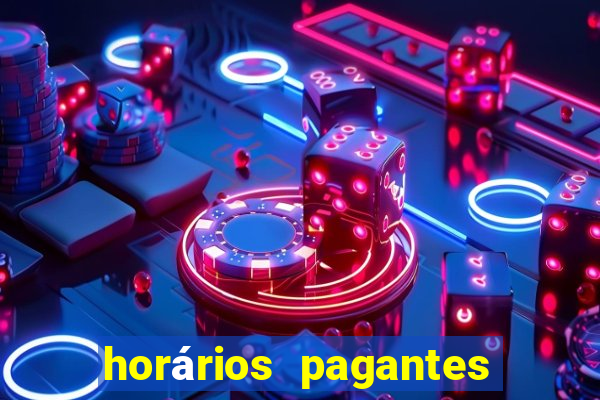 horários pagantes fortune rabbit hoje