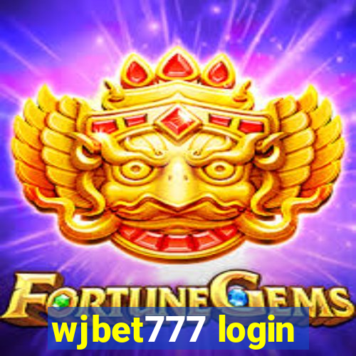 wjbet777 login