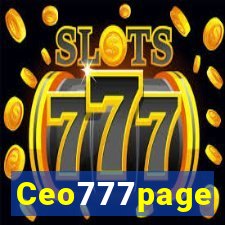 Ceo777page