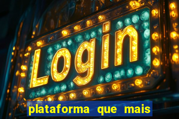 plataforma que mais paga no fortune tiger