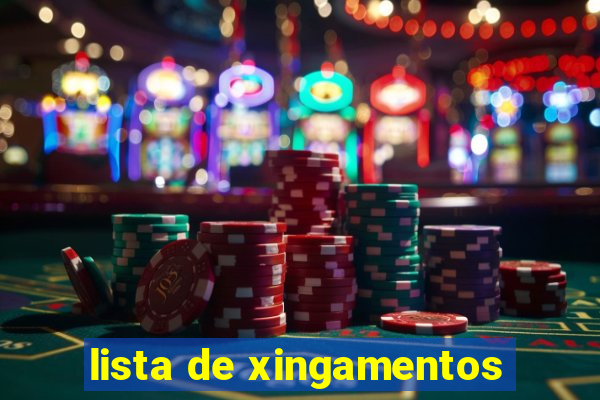 lista de xingamentos