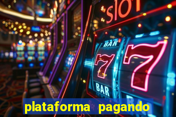 plataforma pagando 30 reais no cadastro